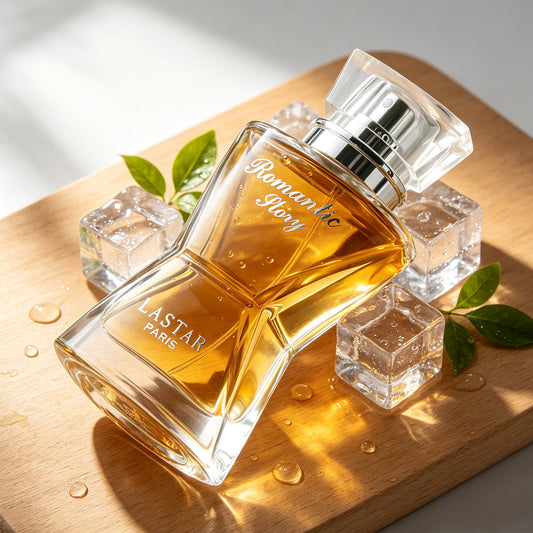 LASTAR Women's Warm and Floral Perfume 40ml, with Notes of Jasmine, Rose, Amber & Patchouli, Luxury Perfumes for Feminine, Long Lasting Fragrance, Sweet and Warm Woods, Suitable for Use at Day or Night