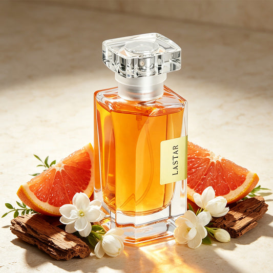 LASTAR Fresh Orange Fragrance, Men'S Refreshing Fragrance, Long Lasting Fragrance, Suitable for Daily Life And Family Fragrance, Orange, Jasmine, Amber, Unisex Easy Bottle