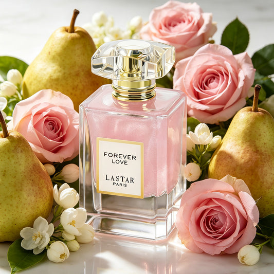 LASTAR Women's Perfume 55ml, Classic Floral and Fruity Notes, Long-lasting Perfume with Rose, Jasmine, Vanilla and Patchouli, Pink Bottle, Dating Perfume for Men and Women, Halloween/Christmas/holiday Gift