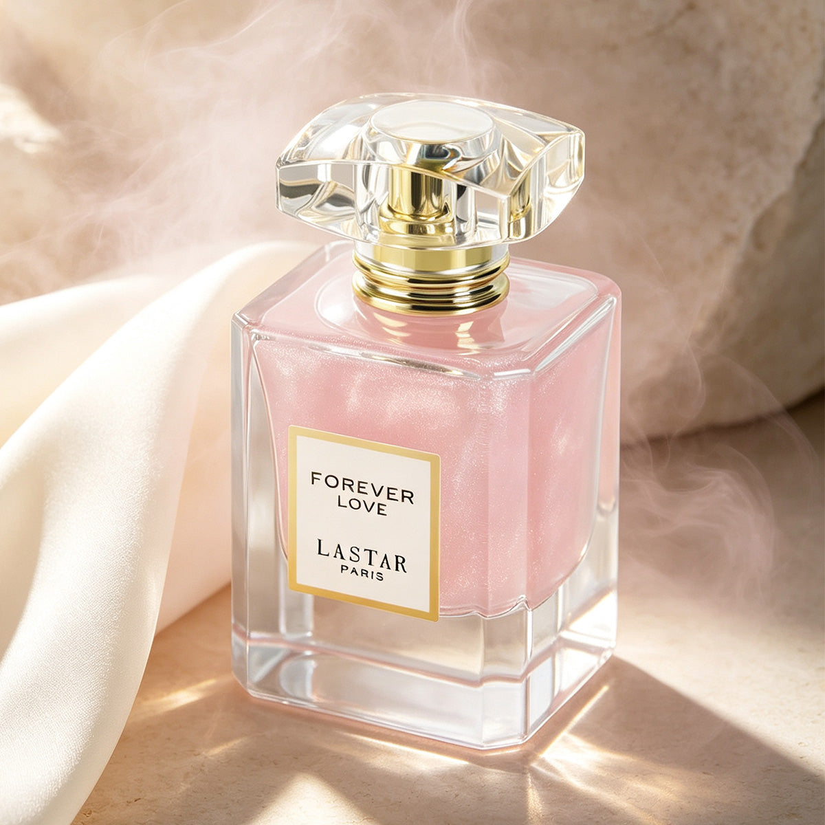 LASTAR Women's Perfume 55ml, Classic Floral and Fruity Notes, Long-lasting Perfume with Rose, Jasmine, Vanilla and Patchouli, Pink Bottle, Dating Perfume for Men and Women, Halloween/Christmas/holiday Gift