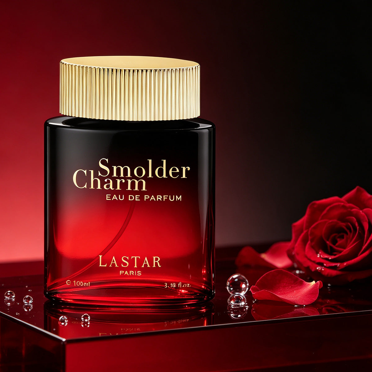 LASTAR Ambery and Spicy Men's Cologne, Eau De Parfum Intense with Toffee Accord & Amber Wood, Blends Vibrant Cardamom with Toffee Accords, Infused with Amber Wood, Long-lasting Sophisticated and Powerful Fragrance. 100ml, Gift for Christmas/New Year