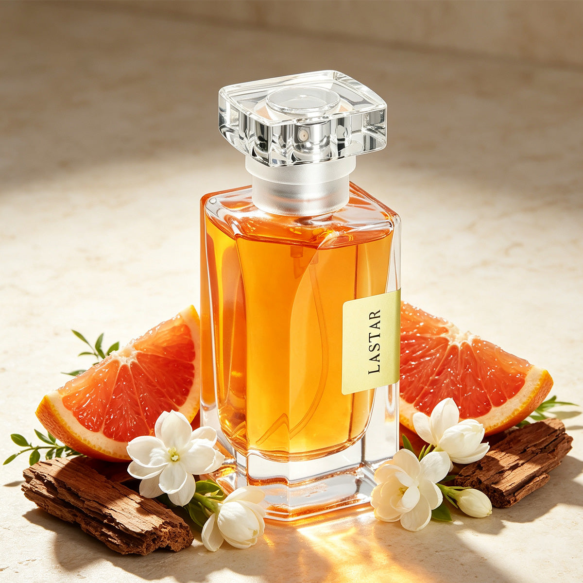 LASTAR Fresh Orange Fragrance, Men'S Refreshing Fragrance, Long Lasting Fragrance, Suitable for Daily Life And Family Fragrance, Orange, Jasmine, Amber, Unisex Easy Bottle