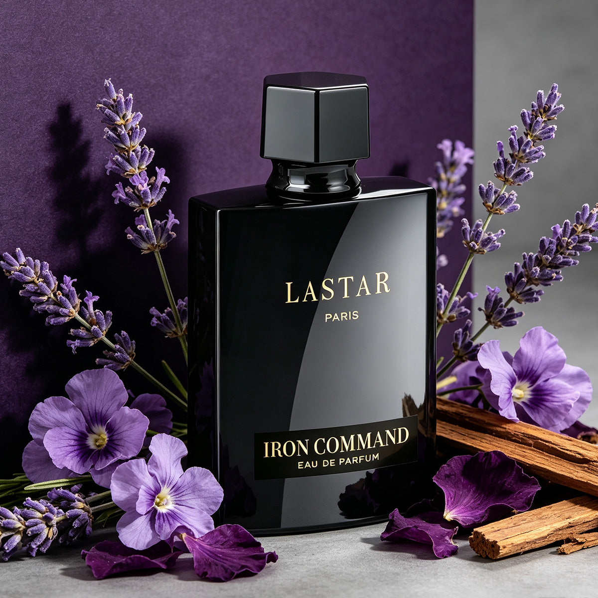 LASTAR Woody Aquatic Eau De Parfum, Marine Notes And Lavender Fragrance, Black Soap Violet Leaf And Sandalwood, Masculine Scent for Men, Daily Or Night Use, 50ML
