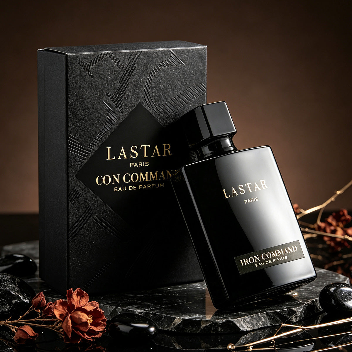LASTAR Woody Aquatic Eau De Parfum, Marine Notes And Lavender Fragrance, Black Soap Violet Leaf And Sandalwood, Masculine Scent for Men, Daily Or Night Use, 50ML