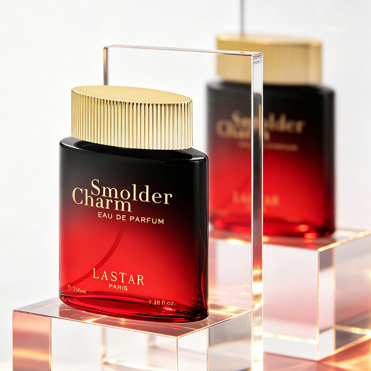 LASTAR Ambery and Spicy Men's Cologne, Eau De Parfum Intense with Toffee Accord & Amber Wood, Blends Vibrant Cardamom with Toffee Accords, Infused with Amber Wood, Long-lasting Sophisticated and Powerful Fragrance. 100ml, Gift for Christmas/New Year