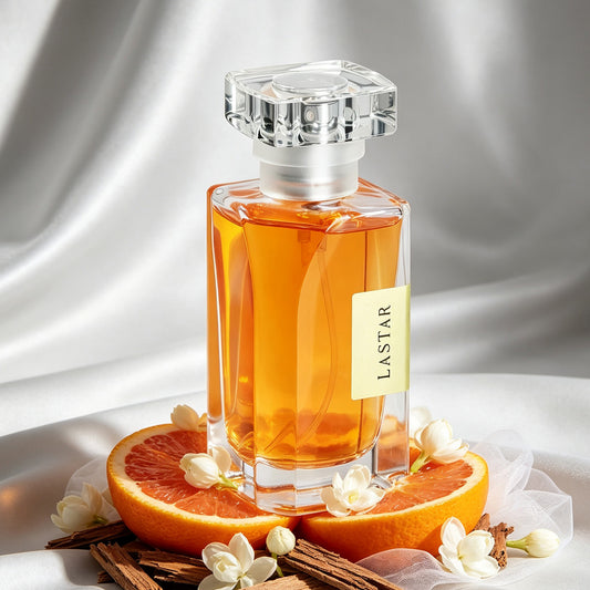 LASTAR Fresh Orange Fragrance, Men'S Refreshing Fragrance, Long Lasting Fragrance, Suitable for Daily Life And Family Fragrance, Orange, Jasmine, Amber, Unisex Easy Bottle